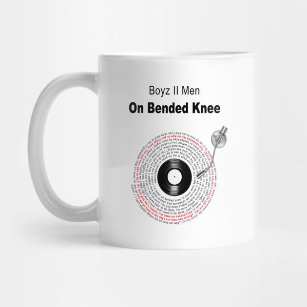 ON BENDED KNEE LYRICS ILLUSTRATIONS by Vansa Design